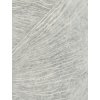 Tynn Silk Mohair 1022 - Lys Grå Melert
