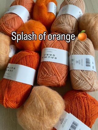 Trocha oranžové nikdy neuškodí 🧡 Tahle barva přináší energii a radost. Dokonalá volba, pokud chceš dodat svým výtvorům...