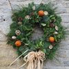 fruit noble fir natural large door wreath