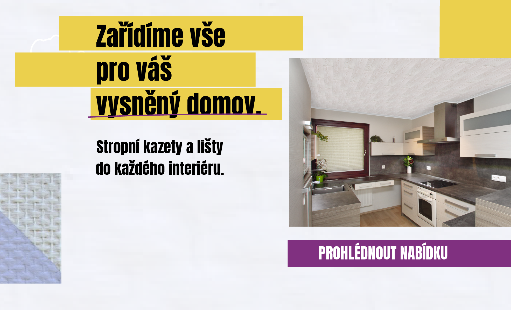 stropní kazety