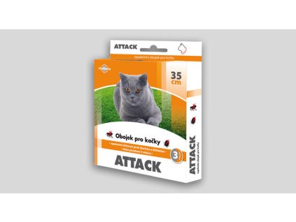 ATTACK obojek pro kočky 35 cm