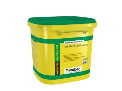 Flexibilní těsnící stěrka webertec superflex D2 24kg