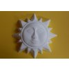 Designová stropní a stěnová dekorace D3 z tvrdého polystyrenu - slunce o průměru 140 mm