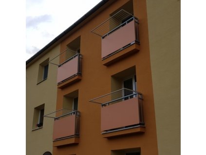 Pohľad na vicero Hliníkové sušiaky na zábradlie