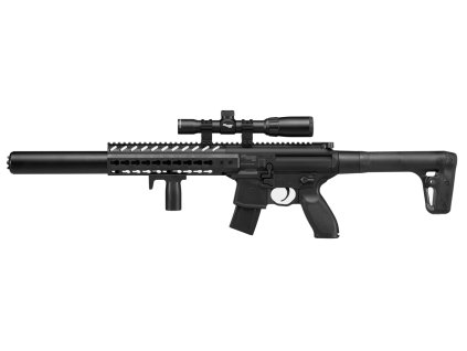 14869 1 vzduchovy samopal sig sauer mcx scope cierny