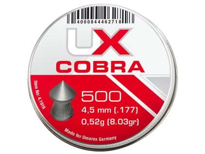 1711 2 diabolo umarex cobra 500ks cal 4 5mm