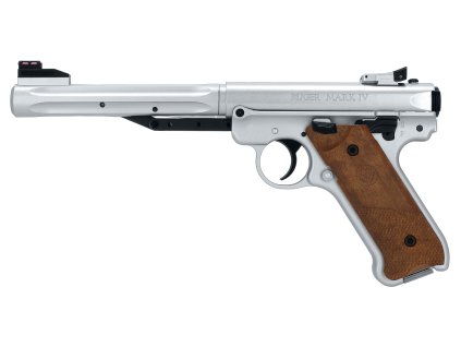 29074 1 vzduchova pistol ruger mark iv silver