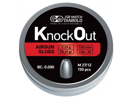 29149 1 diabolo jsb knockout slugs 30 150ks cal 7 62mm