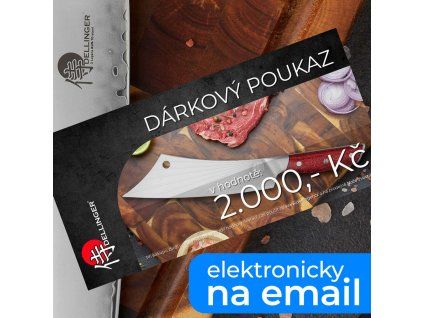 Elektronický poukaz v hodnotě 2.000 Kč