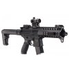 14875 vzduchovy samopal sig sauer mpx cierny red dot kalibru 4 5 mm olovene diabolo
