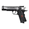 15280 2 vzduchova pistol bruni us combat 1911 m strieborna kalibru 4 5 mm