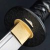48975 17 katana zhoden shapu 2 45 shaku japanese iaido sword aisi 1065 steel real choji hamon yokote