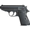 Airsoft Pistole Walther PPK/S černá Metal Slide ASG