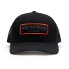 54427 we are fishing trucker solid black o s