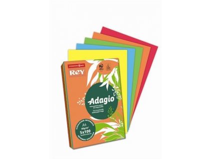 papier Adagio A4 mix farieb 500ks