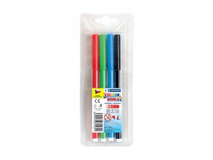 Fixy CENTROPEN 7550 Colour World sada 4 ks