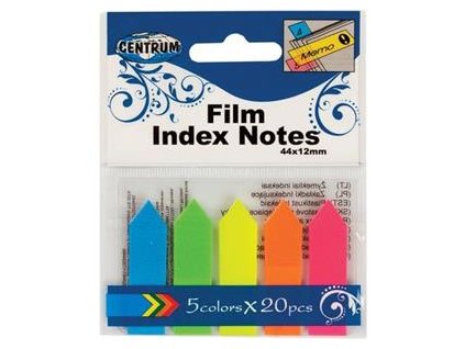 samolepiace záložky sipka