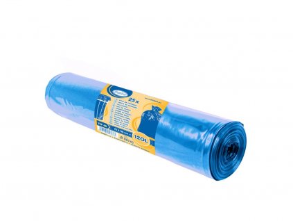 Vrecia modré 70x110cm, 25ks v rolke