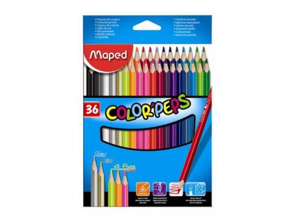 pastelky MAPED Color Peps Star 36ks