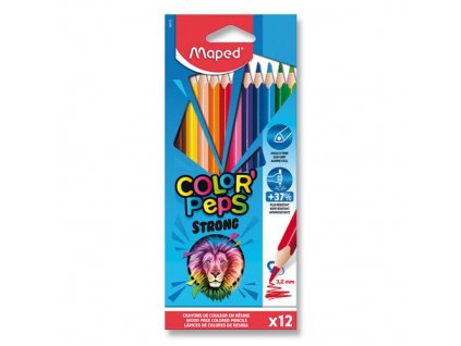 pastelky MAPED Color Peps Strong 12ks