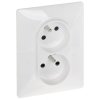 Le 753186 2xzásuvka Valena LIFE biela