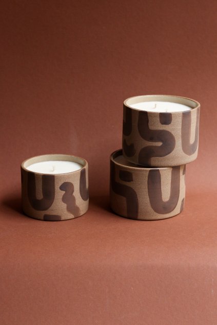 Svíčka Abstract - Med a tabákové listy