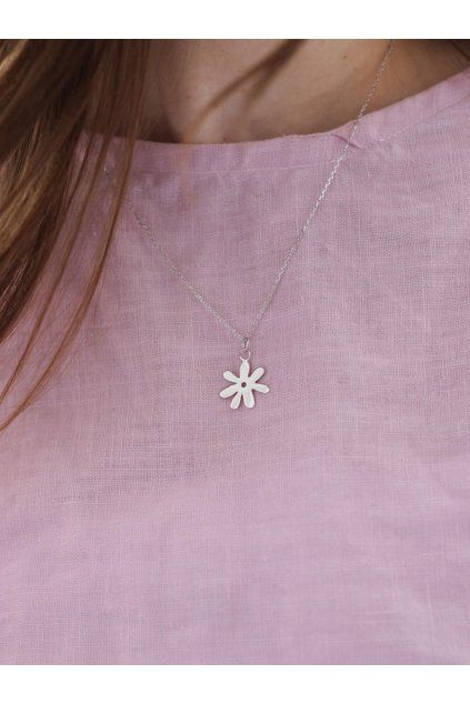 Funky Flower stříbrná
