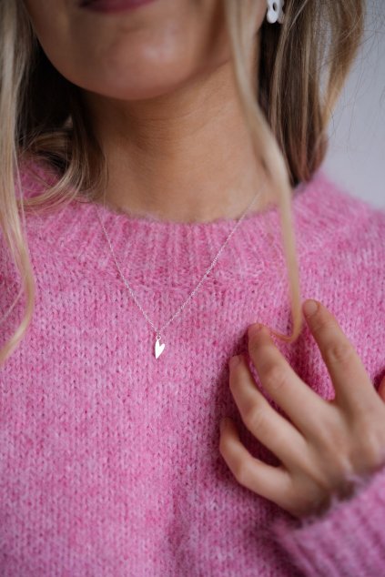 Little heart Náhrdelník Citu stříbrný