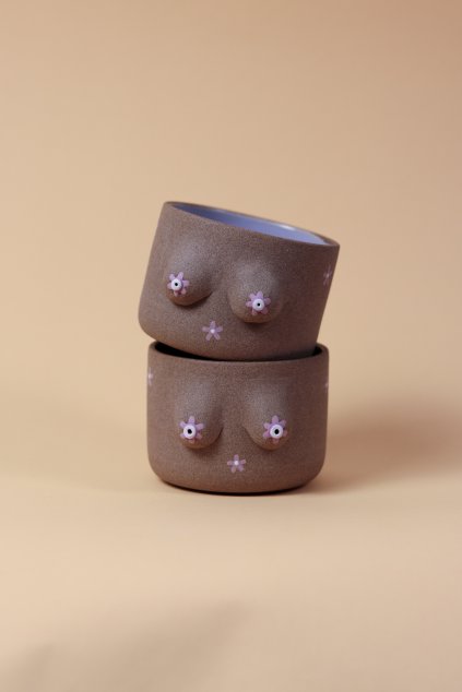 Prsáč kalíšek toffee fialkový