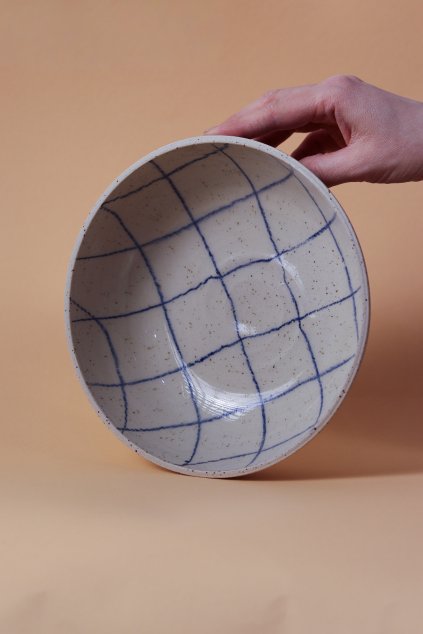 Miska tečkatá mřížka velká