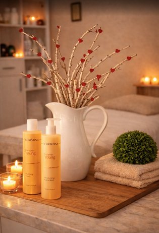 Christina Forever Young – profesionální omlazující kosmetika pro zpomalení přirozeného stárnutí pleti.