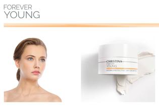 Christina Forever Young – profesionální omlazující kosmetika pro zpomalení přirozeného stárnutí pleti.