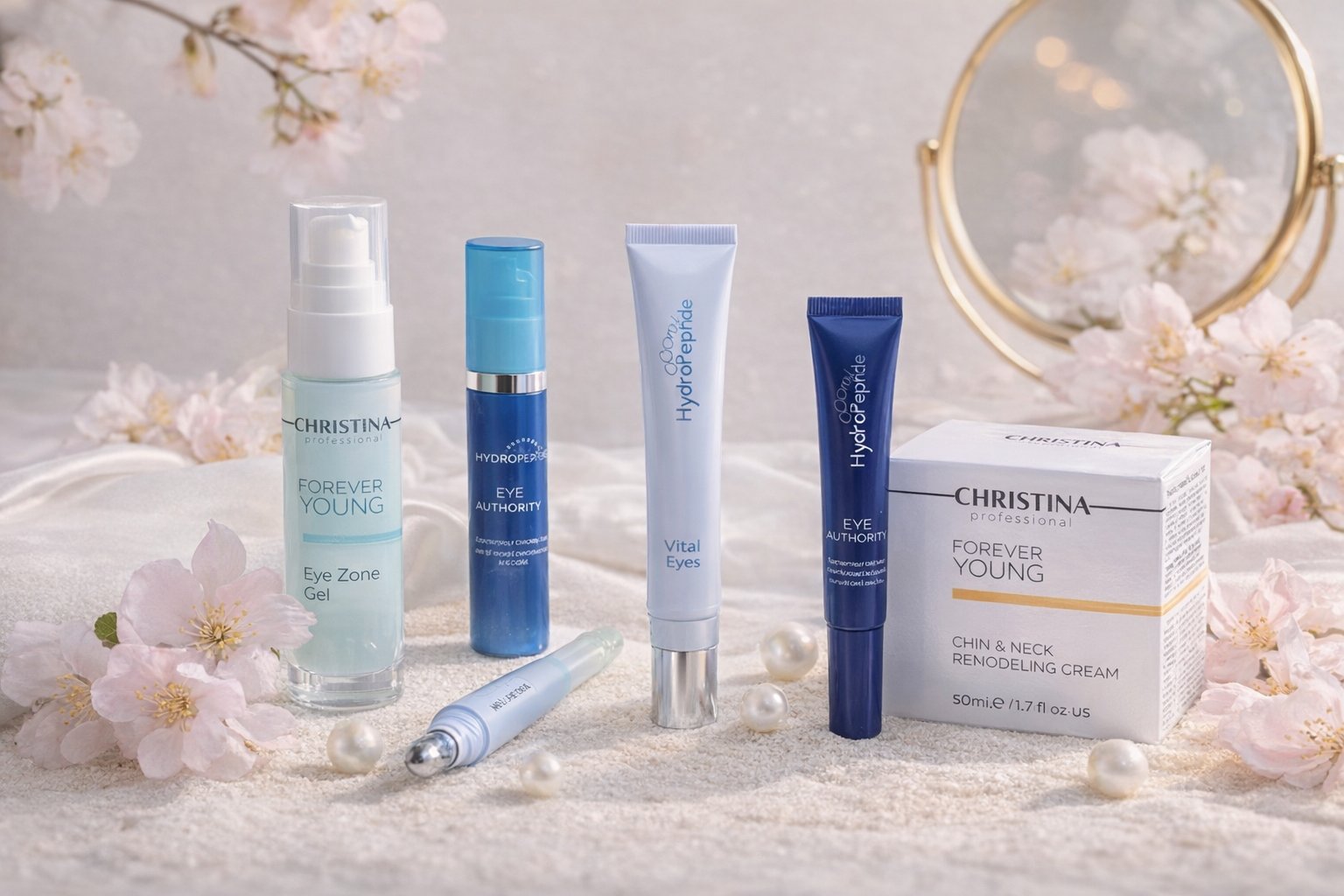 „Kosmetická péče o oční okolí – rozjasňující krém, profesionální ošetření v Kosmetickém studiu Dasha“