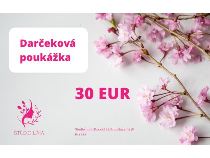 Darcekovy poukaz 30 EUR