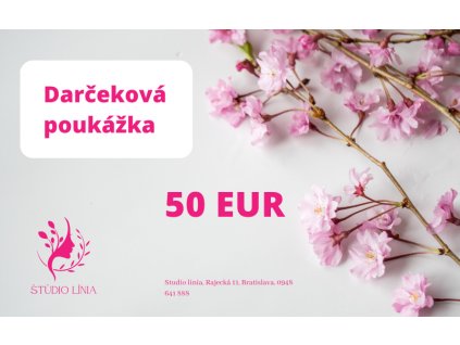 Darcekovy poukaz 50 EUR