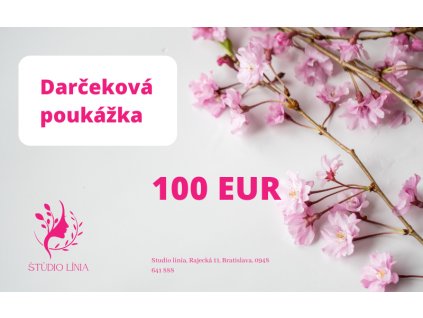 Darcekovy poukaz 100 EUR