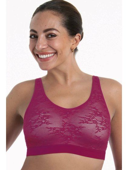 Protetická podprsenka Essential Lace candy pink (Velikost S)