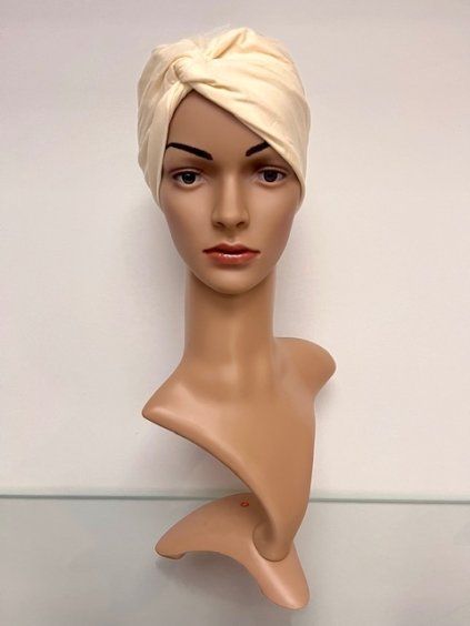 bambusovy turban vanila