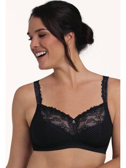 Protetická podprsenka ELOISE black (Velikost 75G)