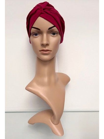 bambusovy turban vinovy