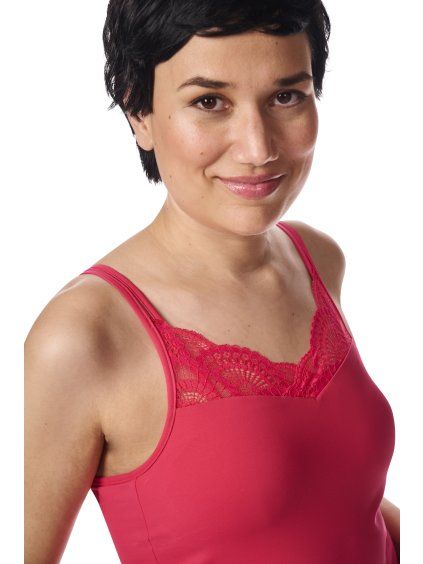 KAROLINA Top hot pink S (Velikost S)