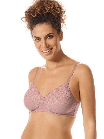 Protetická poprsenka DANIELLE SB light/dark mauve 80D (Velikost 80D)