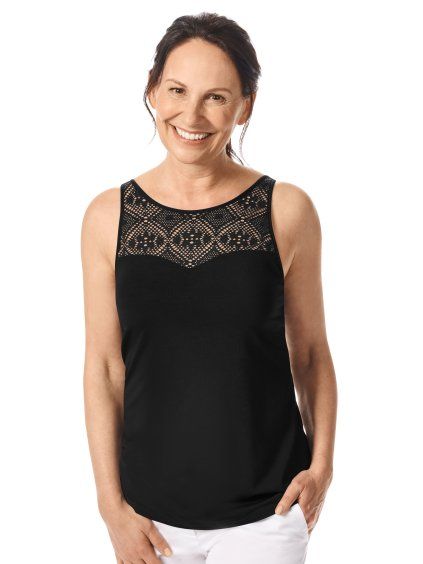 SUMMER  Top  black S (Velikost S)