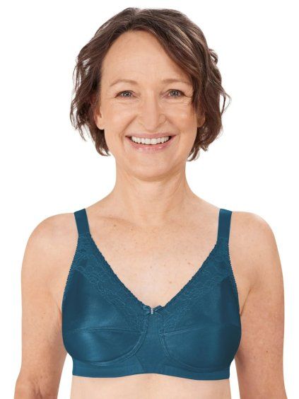 Protetická podprsenka NANCY SB dark teal (Velikost 100G)