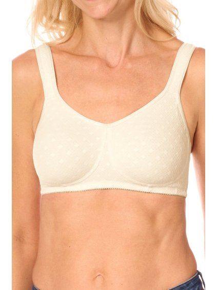 Protetická podprsenka TIANA SB Off White (Velikost 75D)