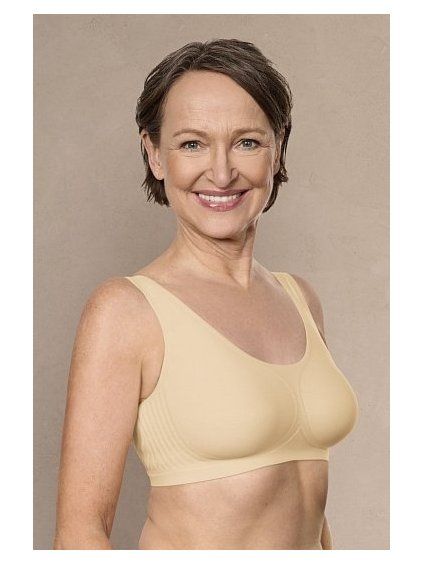 Protetická podprsenka LINDA sand (Velikost XXL)