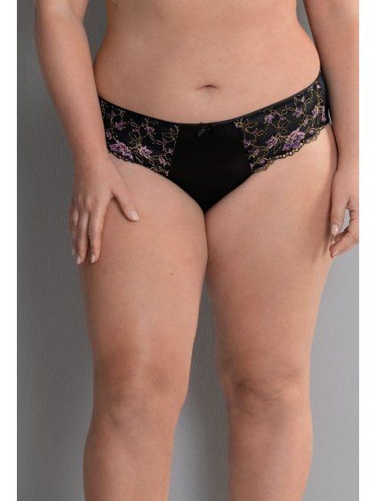 Kalhotky COLETTE black vyšší 38 (Velikost 38)