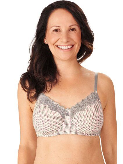 Protetická podprsenka LUNA SBP grey/multi (Velikost 75B)