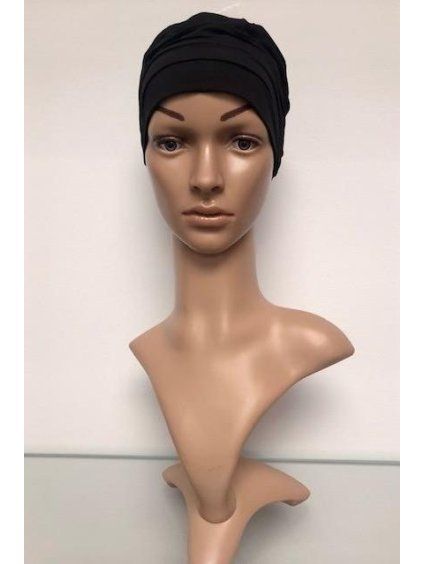 bambusovy turban black