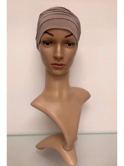bambusovy turban brown